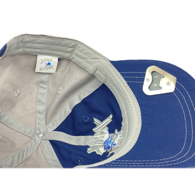Blue Bottle Opener Yank-N-Crank Hat