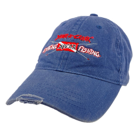 Yank-N-Crank EXTREME SPEAR FISHING BLUE Hat